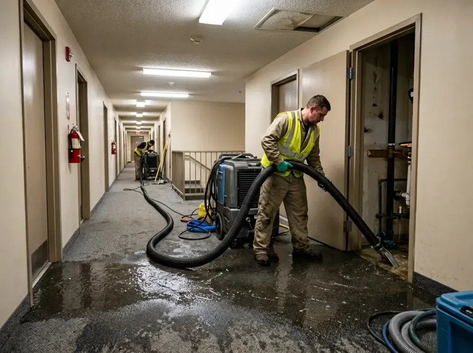 multi-unit-apartment-hallway-f-005 — frequently asked questions, Emergency Burst Pipe Water Extraction & Removal in Kenedy,…